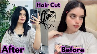 Hair Cutting  Hair Cutting For Girls  Chinese Saloon  Curtain Bangs [upl. by Dusty]