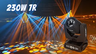 230W 7R Beam Moving Head Light  Sharpy Light Beam 230 [upl. by Weirick]