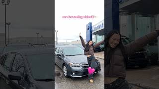 BUYING MY FIRST CAR VLOG🚘😳💸  Toronto  Subaru Impreza [upl. by Killy722]