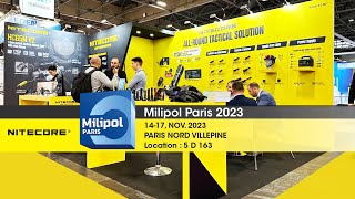 NITECORE at Milipol Paris 2023 Experiencing our Latest Innovations [upl. by Chenay]