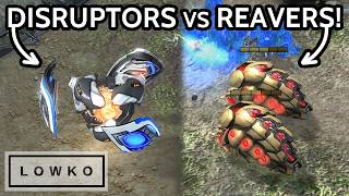 Who Wins StarCraft 1 REAVERS vs StarCraft 2 DISRUPTORS [upl. by Mohr557]