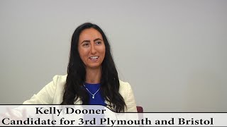 Raynham Report MA State Senate Candidate Kelly Dooner [upl. by Enytsirk]