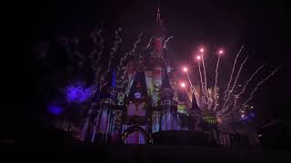 Fireworks at Magic Kingdom  part3 [upl. by Elinet]