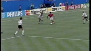 Bulgaria v Germany World Cup USA 94 ITV [upl. by Nisse]