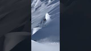 Heli skiing on 16 September 2024 in NZ with HMHheliski and Olympic gold medallist zoisynnott [upl. by Annohsed]