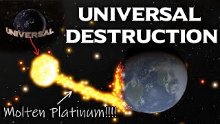 How Universal Would End Life On Earth  What if the Universal Logo Was Real [upl. by Ahsimrac]