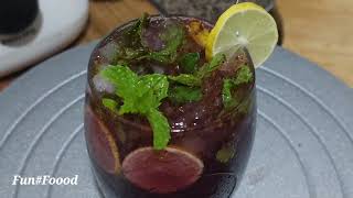 kala Khatta Masala Soda Mocktail  Summer Cooler Drink [upl. by Wanda83]