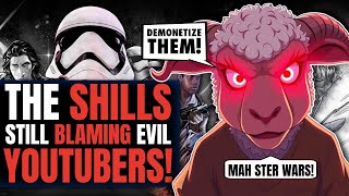 Disney Star Wars Shills LOSEAGAIN  YouTube CRUSHES Harassment Campaign [upl. by Cr]