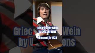 “Griechischer Wein” by Udo Jürgens and Michael Kunze worldmusic schlager trending nostalgia [upl. by Yenahc514]