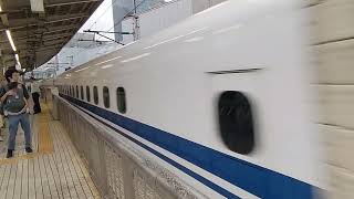 東海道新幹線G1編成N700A🚄回送 発車🚅💨 [upl. by Flight]