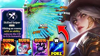 We created the most ANNOYING Ashe build of alltime in Arena SKILLED SNIPER AUGMENT [upl. by Maroney]