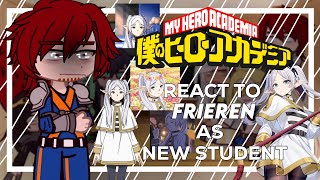 Pro Heroes react to Frieren as New student of UA  gacha club  Mha x snf \\ 11 🇧🇷🇺🇸 [upl. by Shepley]