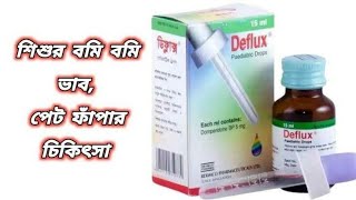 Deflux  শিশুদের বমি ও পেটে ফাঁপা সমস্যায় ডিফ্লাক্স সিরাপ  MMC [upl. by Aieki]