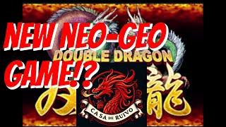 NEW DOUBLE DRAGON GAME FOR NEOGEO [upl. by Reinwald417]