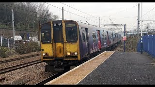 Moorgate Line Class 313s  ECML Trains [upl. by Ainerbas]