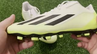 Adidas X CrazyFast 4 FG Football Boots Unboxing [upl. by Kuth975]