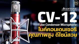 Avantone Pro CV12  ไมค์หลอดคุณภาพสูง ดีไซน์สวย [upl. by Zampardi]