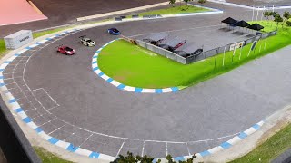 Micro RC Drift on Mantoy Hobby drift track [upl. by Leihcim]