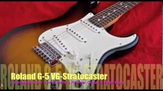 Roland G5 VGStratocaster ••• Kitarablogicom [upl. by Annaya]