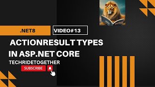 Video13  ActionResult Types in ASPNET Core [upl. by Araic]