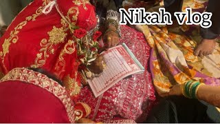 vlog sofiya ka Nikah part 1 wedding day full Muslim nikah video [upl. by Essirahc904]