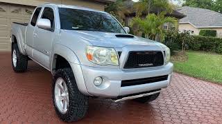 07 TOYOTA TACOMA PRERUNNER SR5 SPORT TRD V6 4DR BLUETOOTH BACKCAMERA TOYOLIFT 20quot WHLS GOODYEARS [upl. by Horace441]