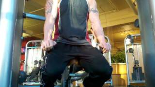 Pin Loaded Tricep Press [upl. by Ludly410]