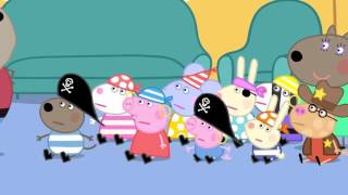 Peppa Pig  Dannys Pirate Party 16 episode  3 season HD [upl. by Vevina]