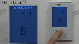 F902GFCI Floor Heating Thermostat Hidden Menu Settings [upl. by Donica]