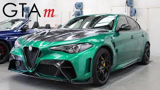 Alfa Romeo Giulia GTAm BUILD By Koshi Group  Cinematics alfaqv2021 [upl. by Sig933]