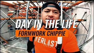 DAY IN THE LIFE  FORMWORK CARPENTER 🚧 [upl. by Noraed]