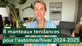 8 manteaux tendances pour l’automnehiver 20242025 [upl. by Ciel410]