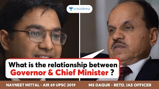 IAS Navneet Mittal UPSC Mock Interview  What is the relationship between Governor amp CM [upl. by Judye]