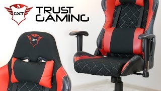 Trust GXT 707R Resto  gaming stolica  PREVIEW  4K [upl. by Inihor]