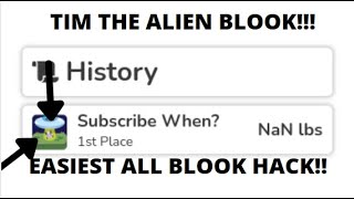 INSANE EASIEST ALL BLOOKS HACK [upl. by Irahk]