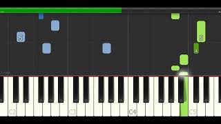 Ins Wasser fällt ein Stein  EG 659  Piano Tutorial [upl. by Ahselat234]