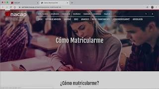 Matricúlate Online en INACAP  Paso a paso [upl. by Corson]