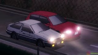 Initial D Ae86 vs EG6 [upl. by Muryh137]