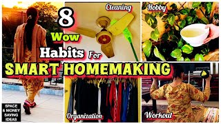 8Wow Habits For Productive amp Stressfree Routine Of Homemakers✅ Timeampspace Saving Ideas WomeniaATF [upl. by Aneetsirhc722]