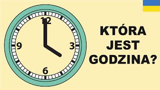 Польська для початківців  Котра година Która jest godzina [upl. by Enialem]