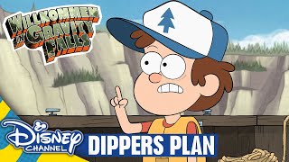 WILLKOMMEN IN GRAVITY FALLS  Clip Dippers Plan  Disney Channel [upl. by Llewop116]