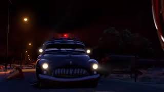 Cars  Lightning McQueen Destroys Radiator Springs Reverse Version [upl. by Adlez]