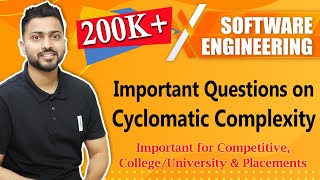 Question on Cyclomatic Complexity  Software Engg [upl. by Anitnegra]