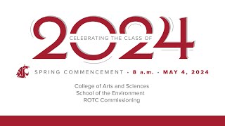 Spring 2024 8 am Commencement [upl. by Ludwog]