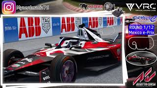 AC FE VRC FL23 round 1of12 Mexico ePrix [upl. by Lou]