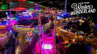 Airborne  HD OnRide POV  🇬🇧 Hyde Park Winter Wonderland 2022 [upl. by Havot]