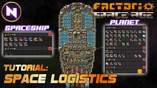 How To Set Up INTERPLANETARY LOGISTICS Easy amp Effective  22  Factorio SPACE AGE [upl. by Sabanrab]