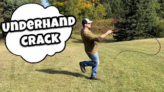 Underhand Crack Whip Crack Tutorial [upl. by Sarat77]