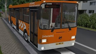 OMSI 2 Map Winsenburg Route 103 LiAZ 5293 [upl. by Aiasi]