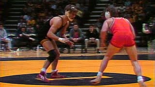 Oklahoma State vs Iowa Wrestling 1985 Iowa City  Iowa PBS Archives [upl. by Aulea455]